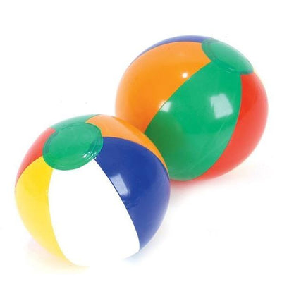 Multicolored Beach Balls 6" 12/pk