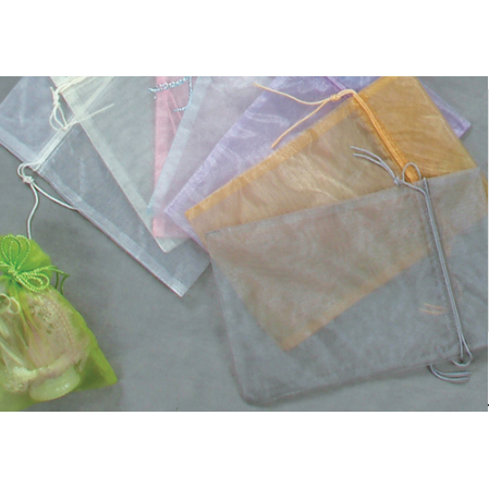Organza Bag Green 6"x9" 6pc