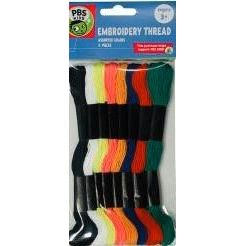 Embroidery thread 8/pk