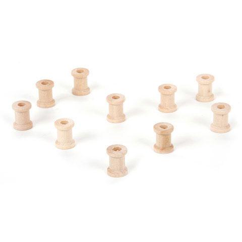 Wooden Spools (1" x 3/4", 100/pk)