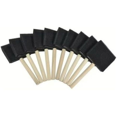 Foam Brushes 10/pk 3"