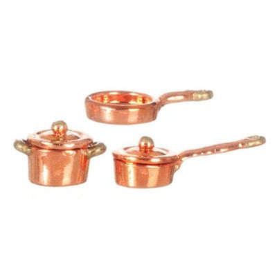 Mini Copper Casserole Set/5