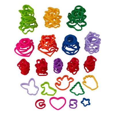 Dough Play Cutters Cookie Shapes 3 1/2" x 3 1/2" 101/pk
