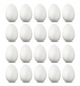 Polyfoam Eggs 1.38" x 1.02" 20/pk
