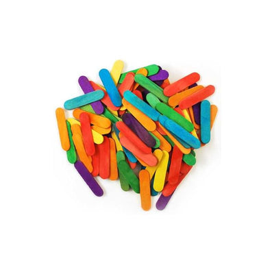 Mini Craft Sticks 2 1/2" x 3/8" 120/pk Colored