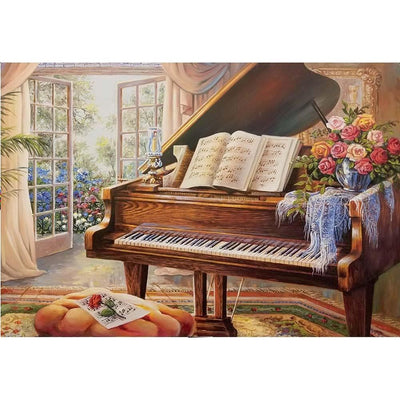 Grand Piano 1500 Piece Puzzle