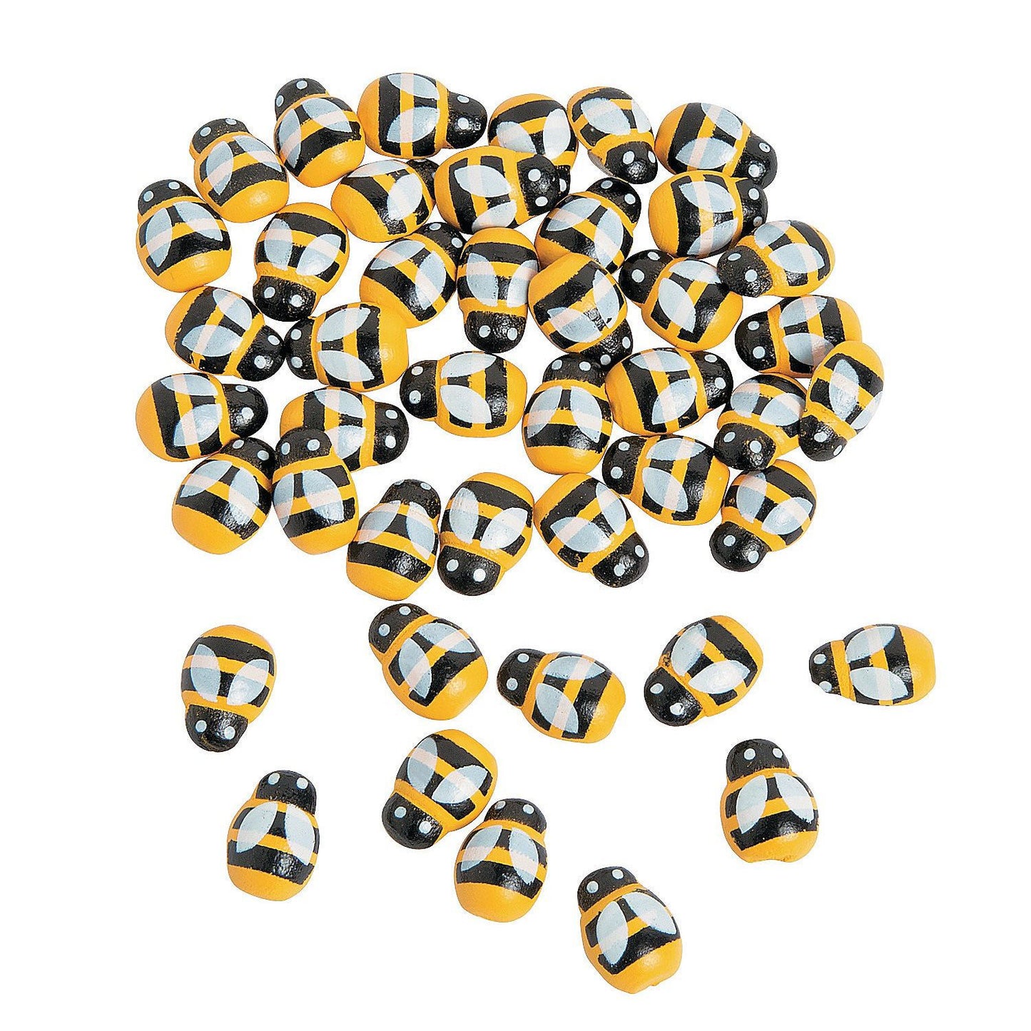 Self-Adhesive Bees 1/2" 50/pk