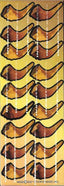 Stickers Shofar 1 1/2" (25 Sheets)