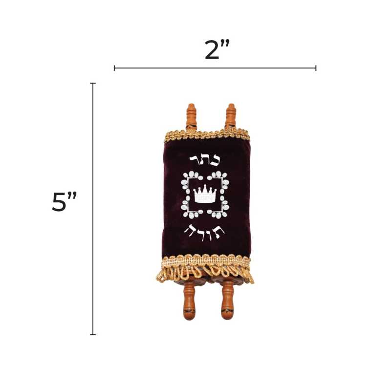 Realistic cutout Torah 5-inch 20/pk