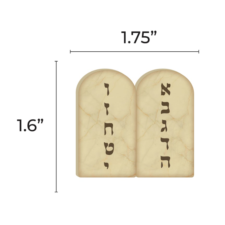 Stone Tablet Marble cutout 1.75 inch 20/pk