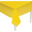 Plastic Tablecloths 54X108" (Yellow)