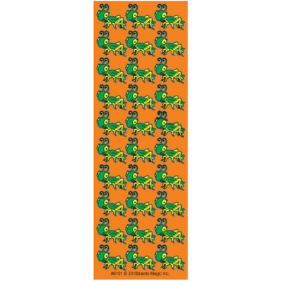 Grasshopper Die Cut Stickers (6 Sheets)