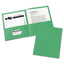 Two Pocket Paper Folders (Assorted, 100 Pack)