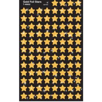 Gold stickers 4 Sheets