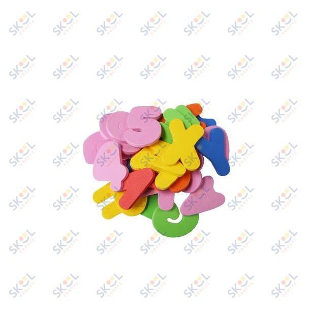 Foam Symbols, Alphabets & Numbers 36ct 2.36"