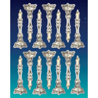 Candle Stickers 6/sheets