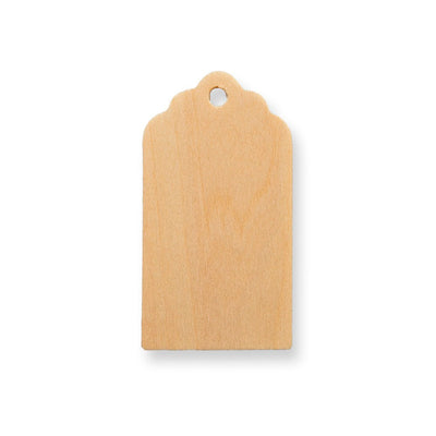 Wooden Memory Tags 1/8" Thick 3" 100/pk