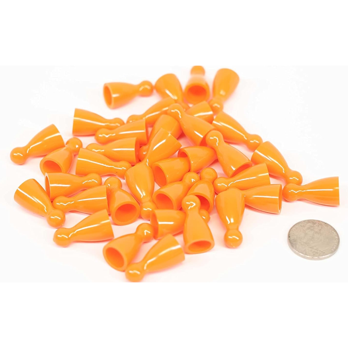 Plastic Peg Pawn Orange