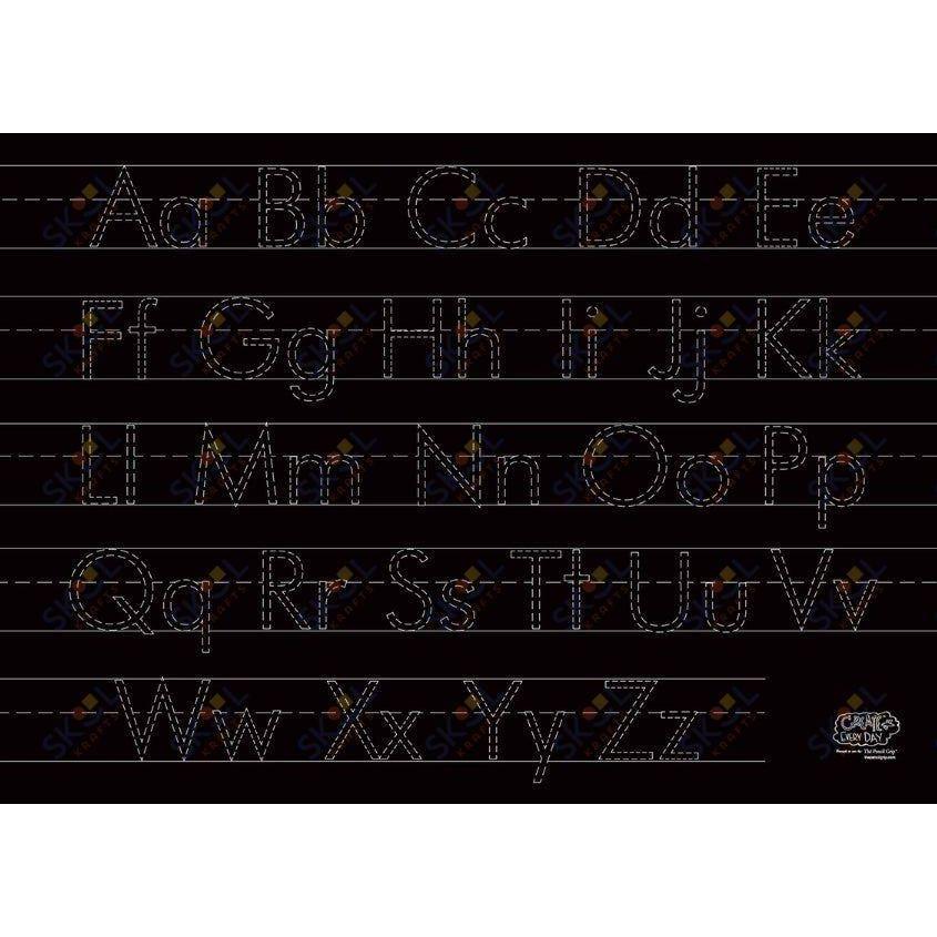 Reusable Activity Mat- Letters 12"x 17" (2-sided)