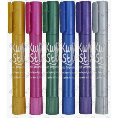 Thinstix Tempera Paint - 6 Thin Metalic Colors