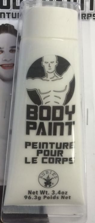 3.4 oz White Body Paint