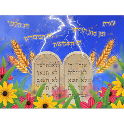 Matan torah wheat Laminated 18" x 24