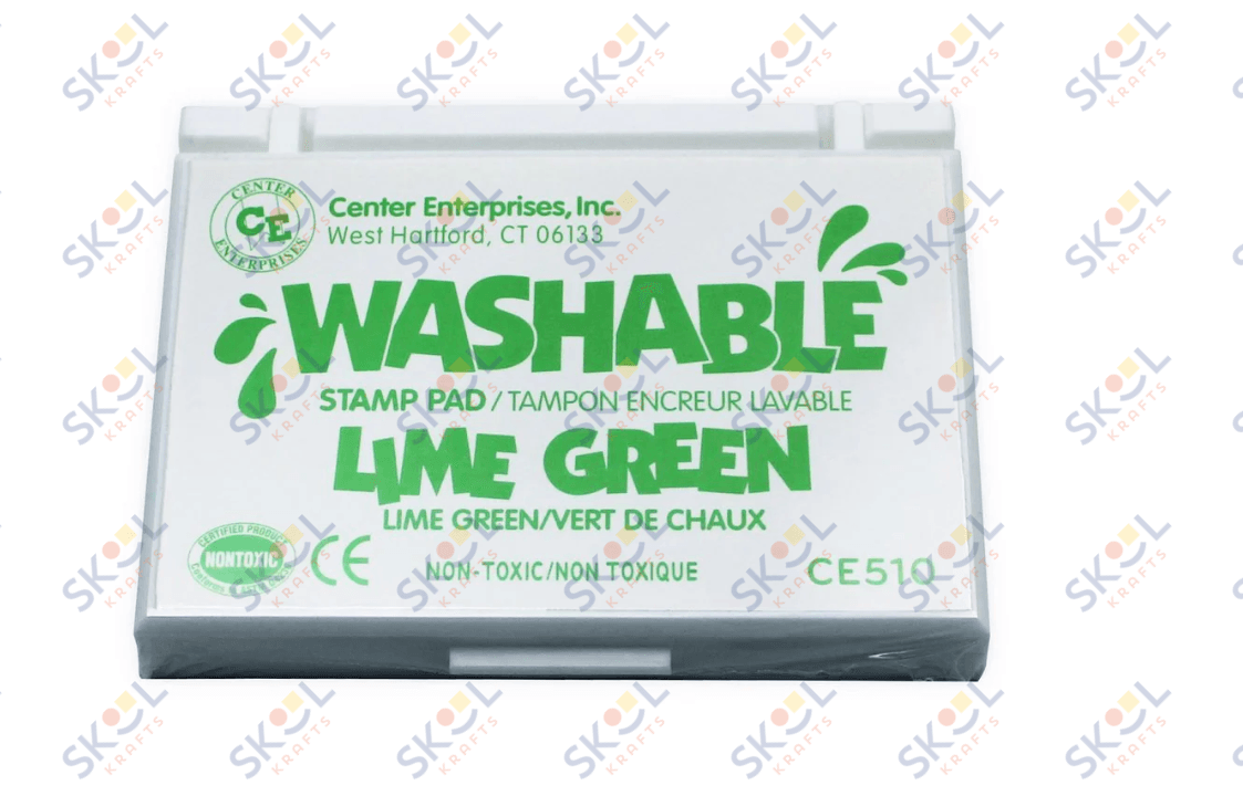 Lime Green Washable Stamp Pad