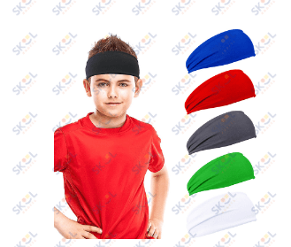 Kids Sweatband white 1/pc