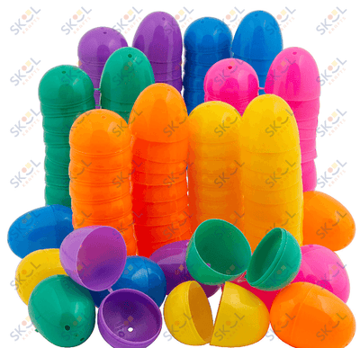 Plastic Easter Eggs 2" 72pk