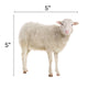Sheep Cutout 5" x 5" 20/PK