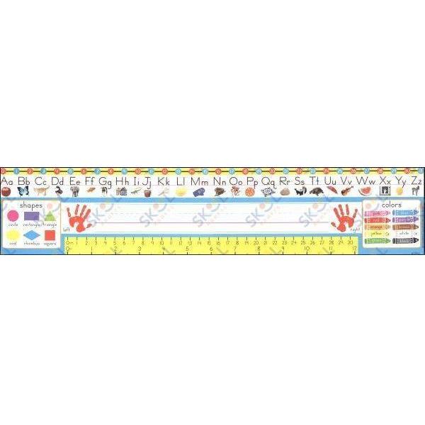 PreK-1 Modern Reference Name Plates 3 3/4" x 18" 36/pk