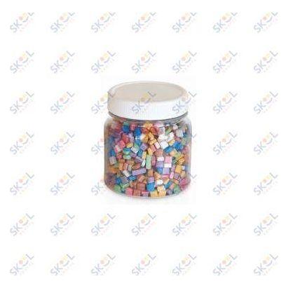 Colorful Mini Mosaic 7oz Jar