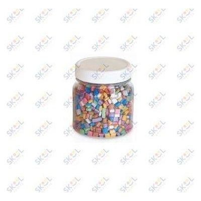 Colorful Mini Mosaic 7oz Jar
