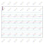 Handwriting Paper Chart Wipe off 17" x 22" 1/pk