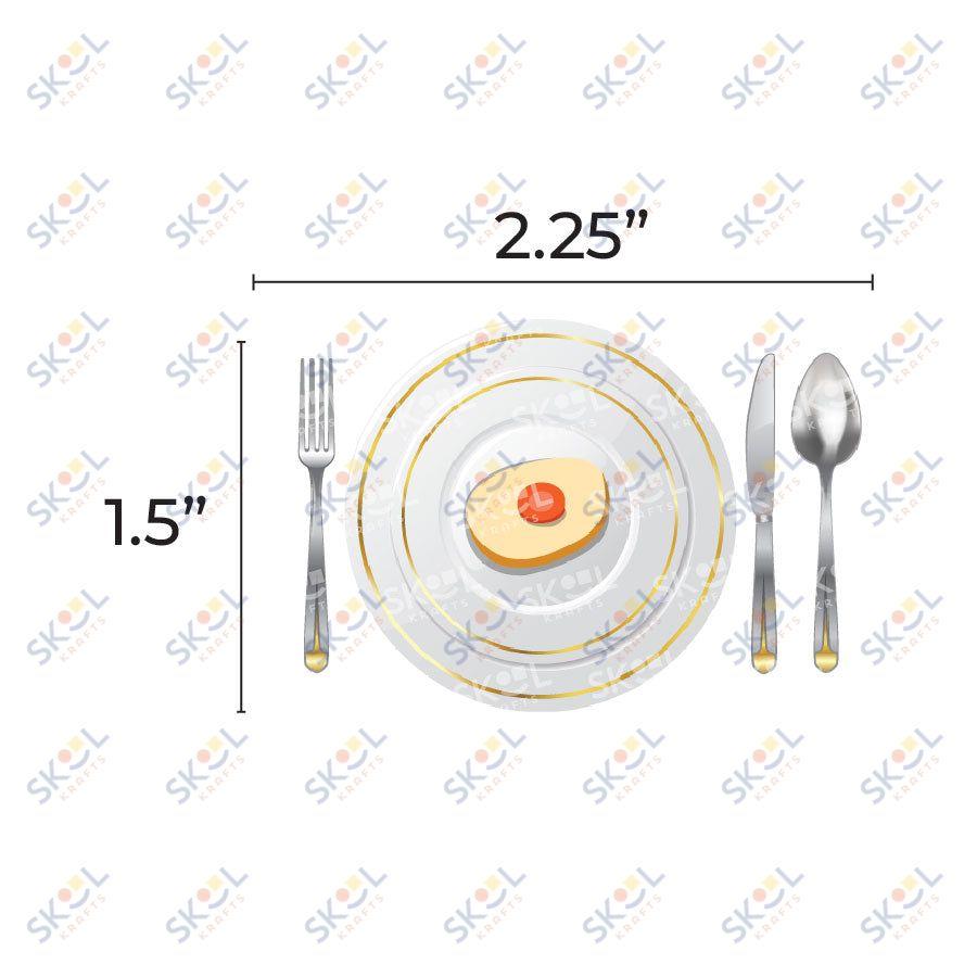 Table setting 2" 20/pk