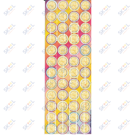 Matzah stickers (.5", 25 Sheets)