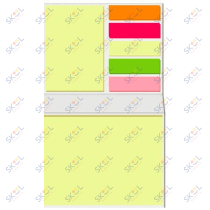 Stick On Booklet Post It Notes 220ct