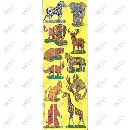 Animal Die Cut Stickers