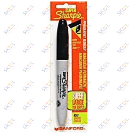 Black super sharpie permanent marker