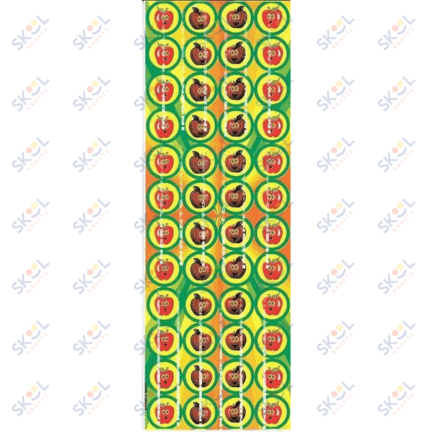 Apple Dots Stickers 1/2"