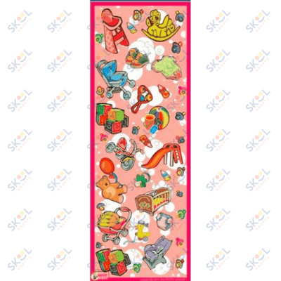 Baby Items Stickers 25/pk