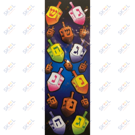 Dreidel Die Cut Stickers