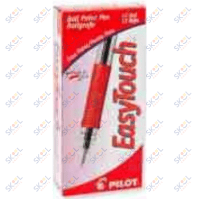 Easytouch Retractable Red Fine Point Pen