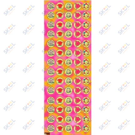 Flower Animated Jumbo Dots  (25/pk)