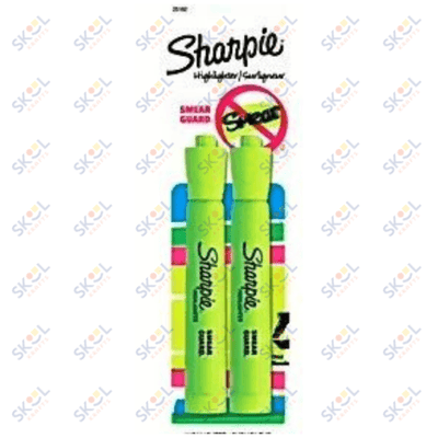 Yellow highlighter 2/pk