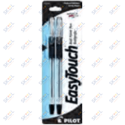 Easytouch Black Medium Point 2/Pk