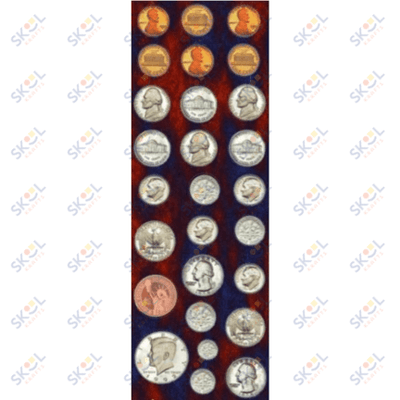 Coin Stickers (6 Sheets)