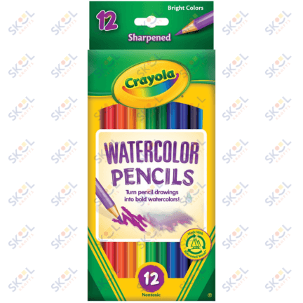 Watercolor Colored Pencil Set, 12/pk.