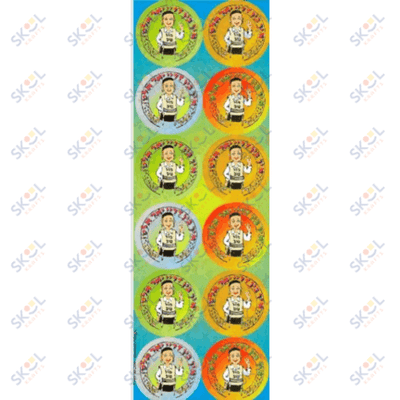 Upsherin Circle Stickers (Large)