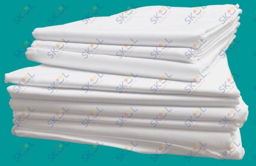 White Pillow Case 20"W x 30"L 12/pk